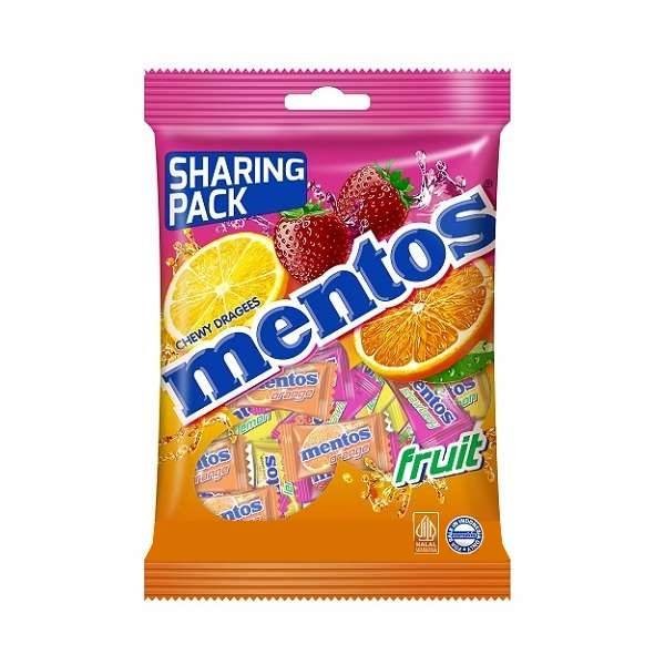MENTOS FRUIT BAG 108 GR