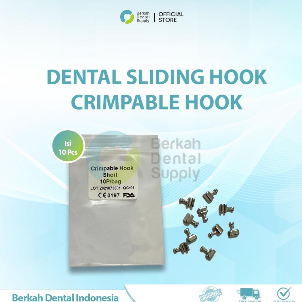 Dental Sliding Hook Crimpable Hook