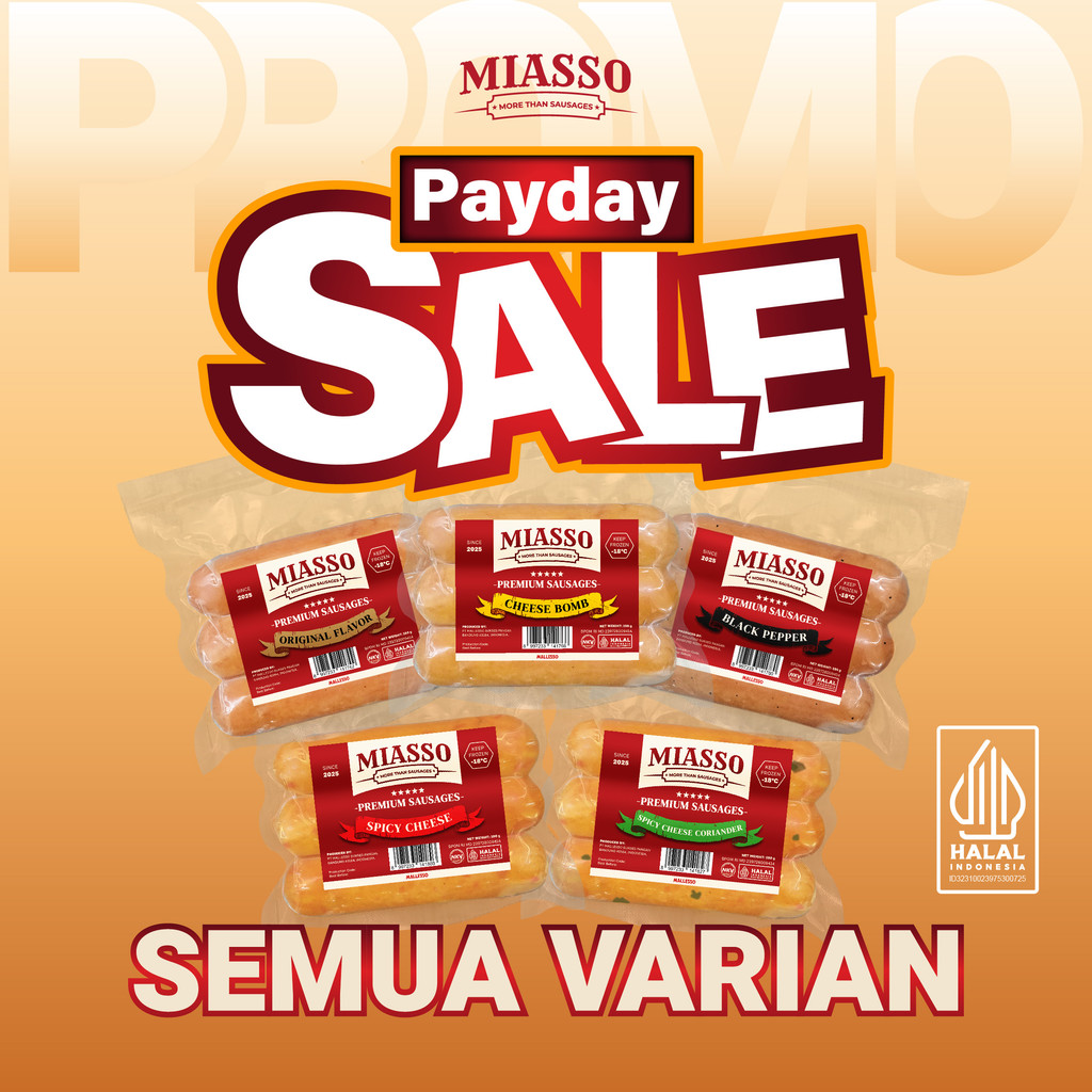 MIASSO - Premium Sausages All Variant