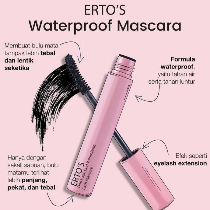 TERMURAH - ERTOS MASCARA DOLL LOCK