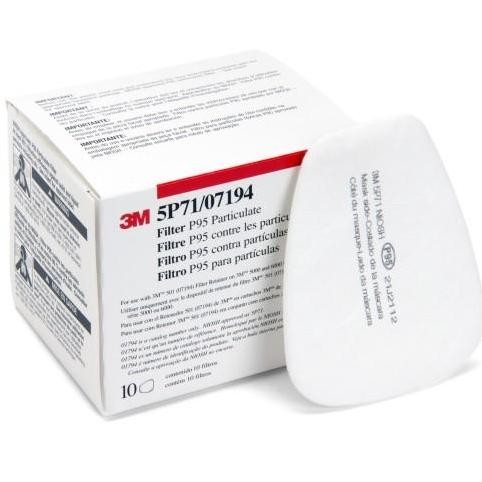 3M Particulate Filter 5P71, P95 - Per Box