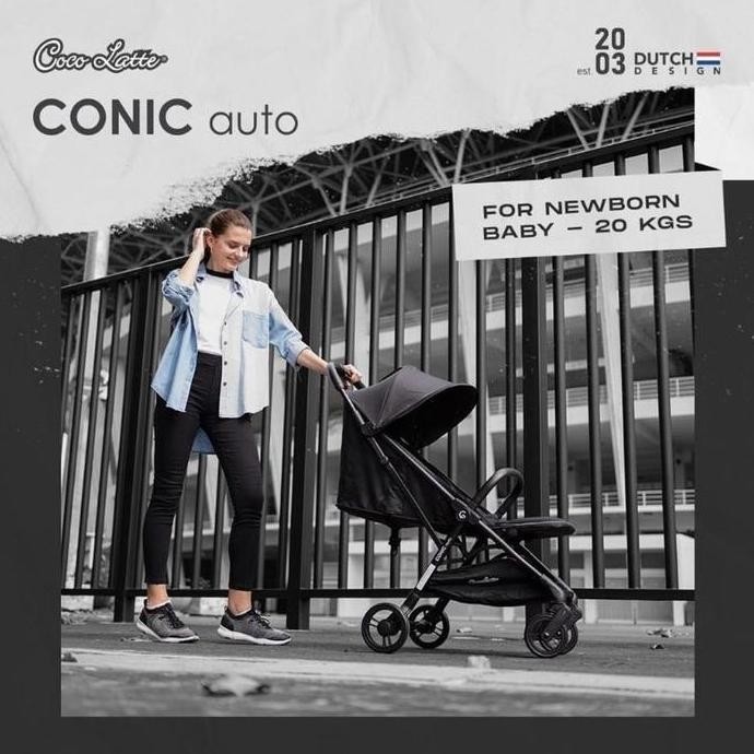 BEBAS ONGKIR - Stroller Cocolatte conic auto