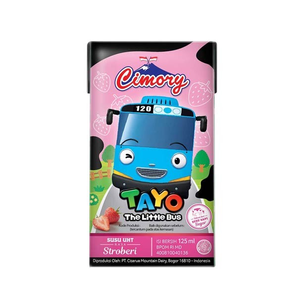 CIMORY UHT MILK STRAWBERRY 125 ML