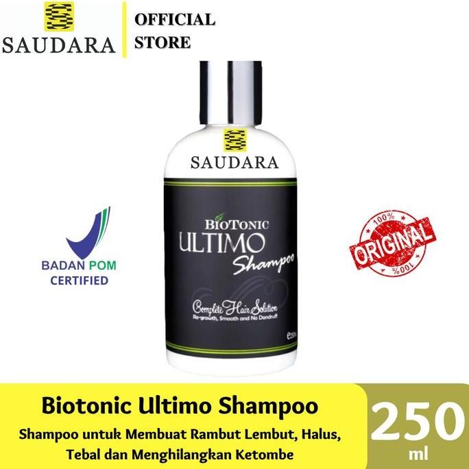 Biotonic Ultimo Shampoo - Ukuran Botol 250 Ml