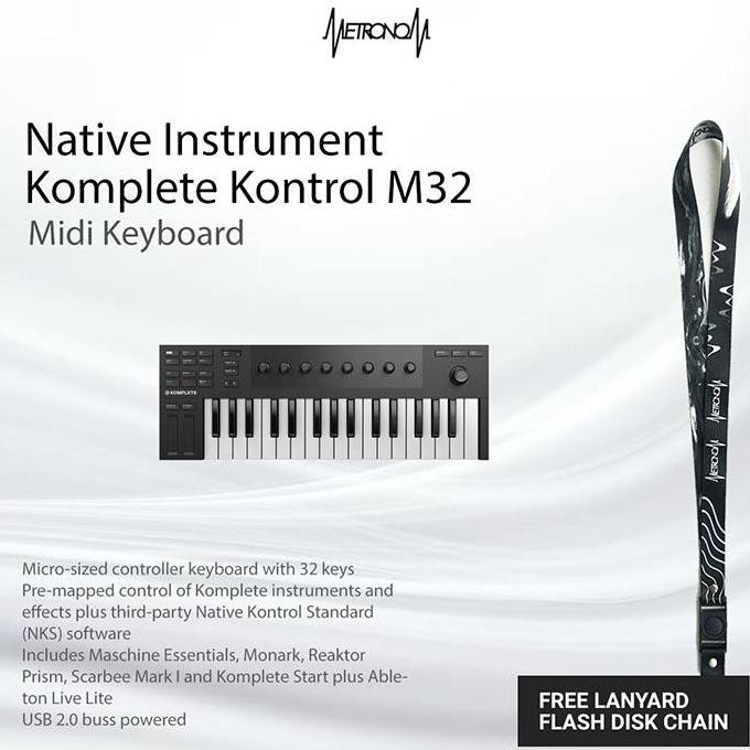 baru Native Instrument Komplete Kontrol M32