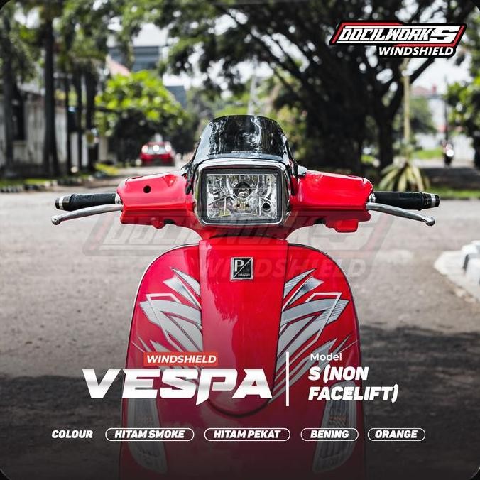 Docilworks - Visor Windshield Vespa S (NON FACELIFT)