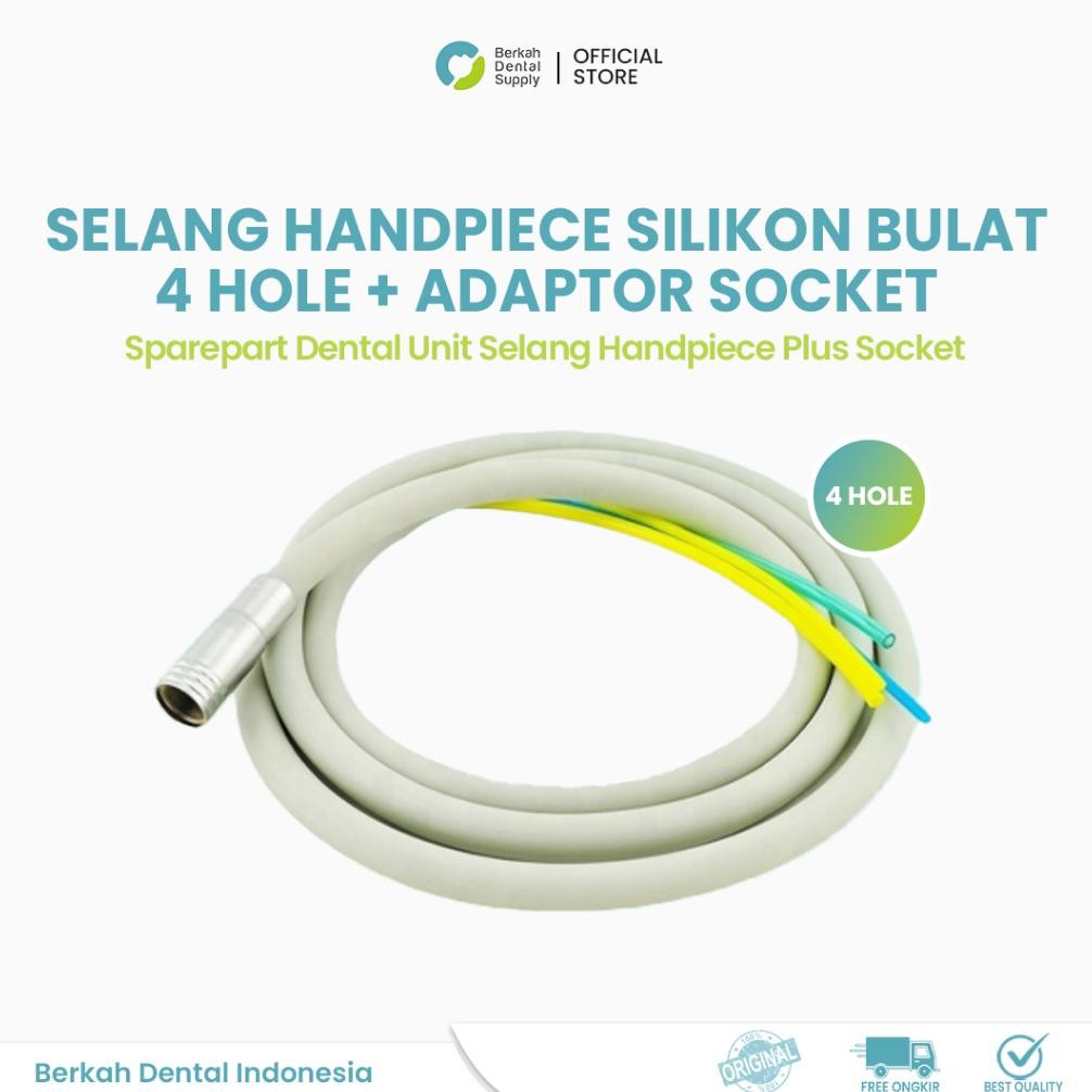 Sparepart Dental Unit Selang Handpiece Plus Socket