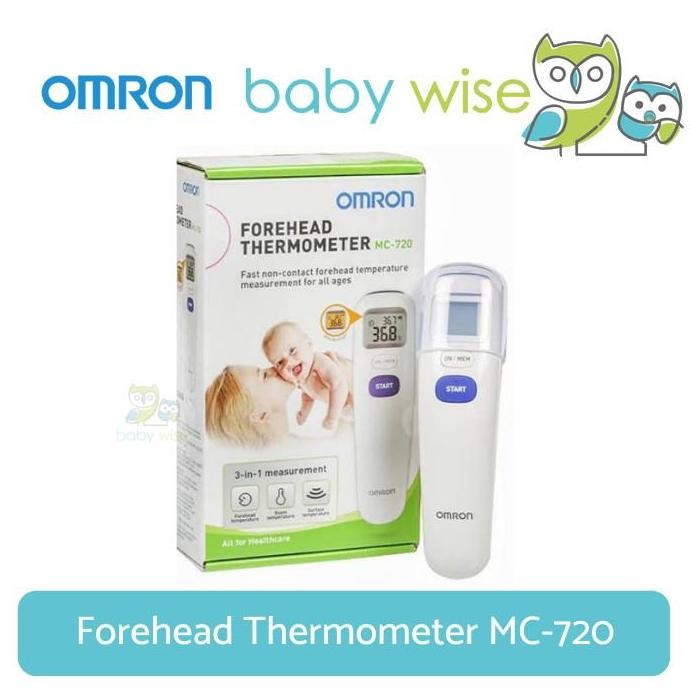 Promo! Omron Forehead Thermometer Mc-720