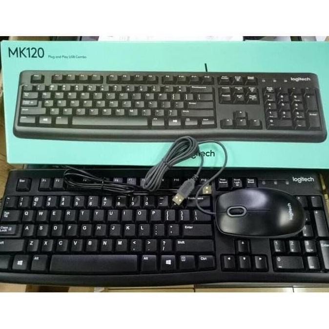 Keyboard Logitech MK120 Original Terlaris