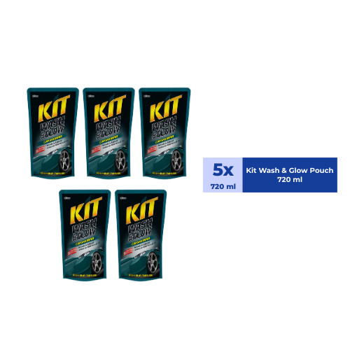 Kit Wash & Glow Pouch 720 ml x5