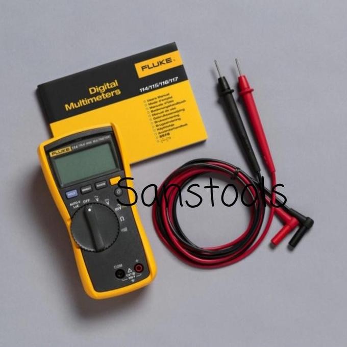 Fluke 114 True RMS digital multimeter multitester avometer Original