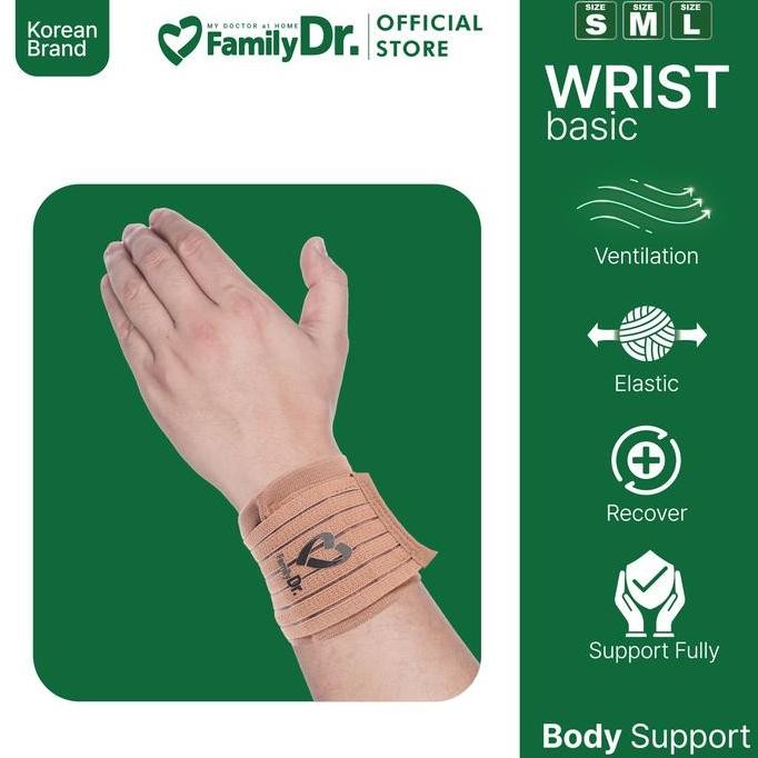 TERMURAH - FamilyDr Wrist Support Basic