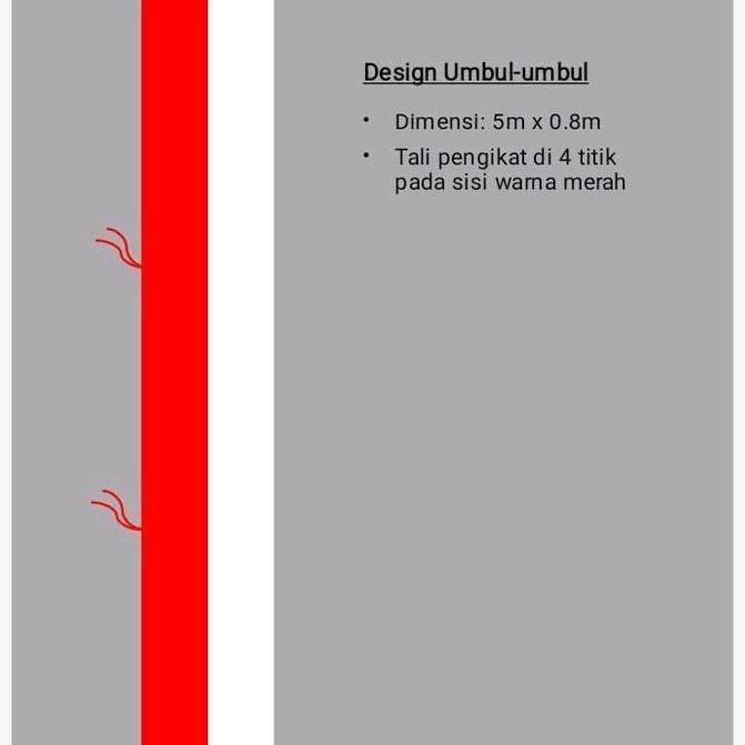 ready !!! umbul umbul custom logo
