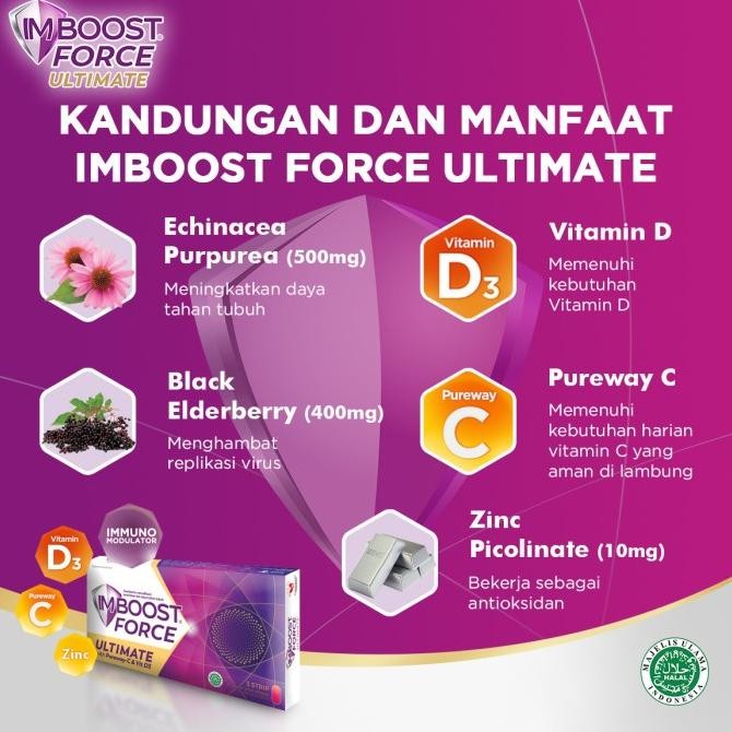 Imboost Force Ultimate - 1 Strip 10 @