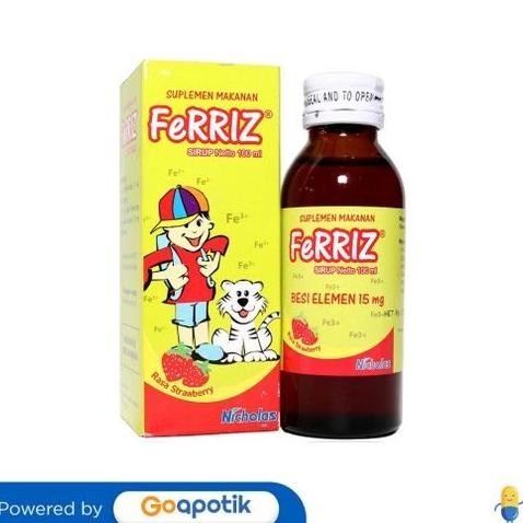 Ferriz Sirup Rasa Strawberry 100 Ml