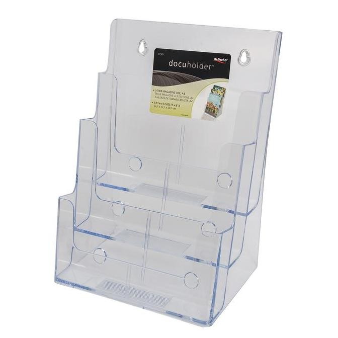 Deflecto 3-Tier Multi Pocket LS A4 #77301