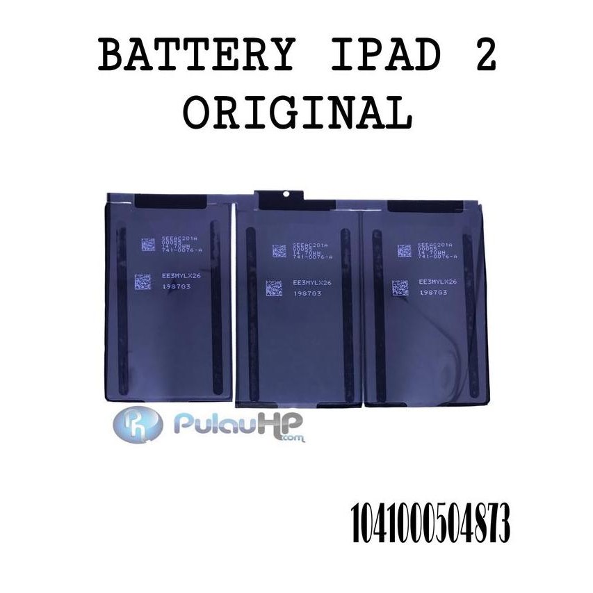 TERBARU - BATTERY IPAD 2 ORIGINAL