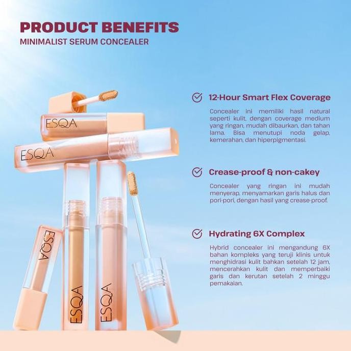 BEBAS ONGKIR - ESQA Minimalist Serum Concealer