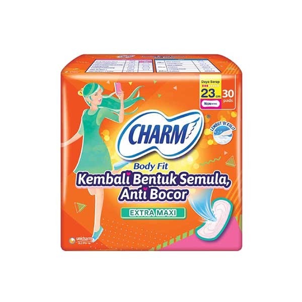 CHARM BODY FIT EXTRA MAXI 30'S