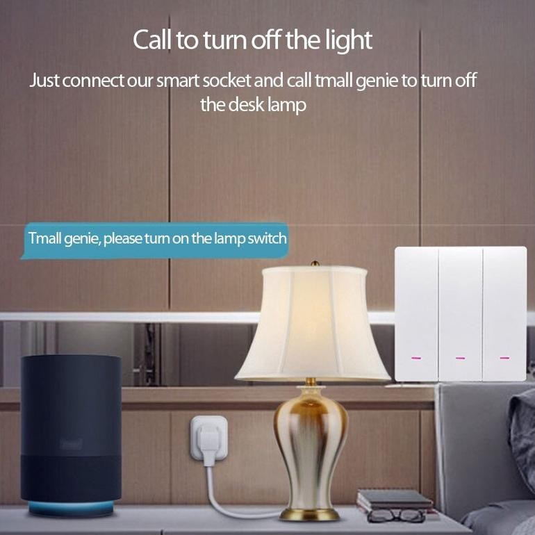 Smart Wall Switch WIFI / Saklar Dinding / IoT Touch Wireless