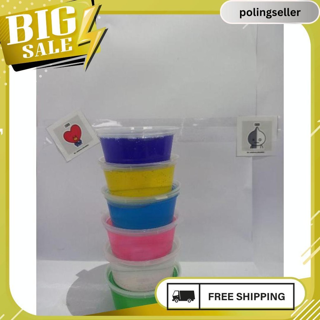 Clear Slime Mini Flash Sale