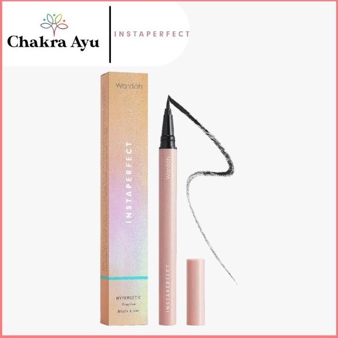 NEW Instaperfect HYPERGETIC Precise Black Liner - Eyeliner Spidol