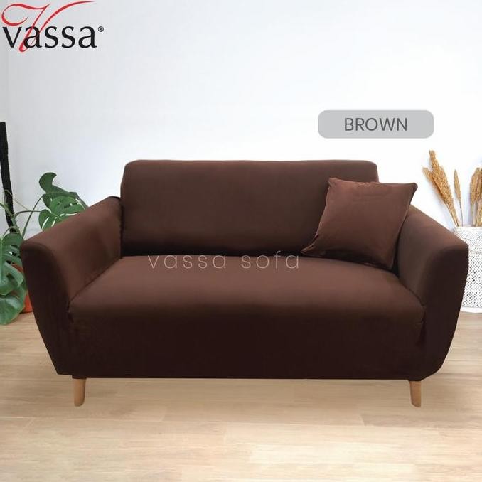 Cover sofa elastis / sarung sofa by Vassa sofa