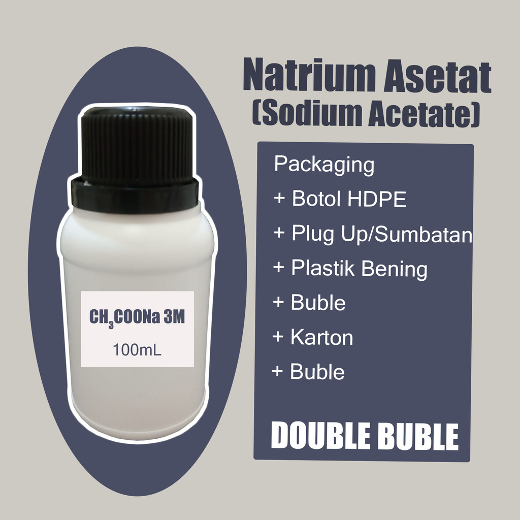 Natrium Asetat 3M / Sodium Acetate 100ml