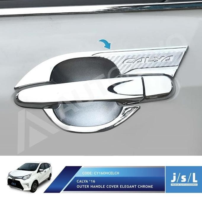 Paket Calya 2019 Outer Dan Handle Pegangan Chrome