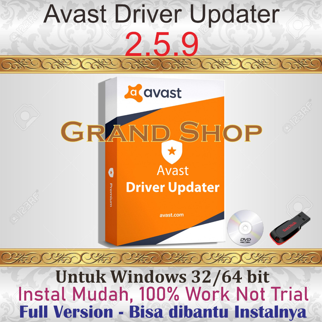 Avast Driver Updater (Full Version, Not Trial)