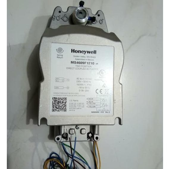 Motorized Damper MS4609 Spring Return Honeywell