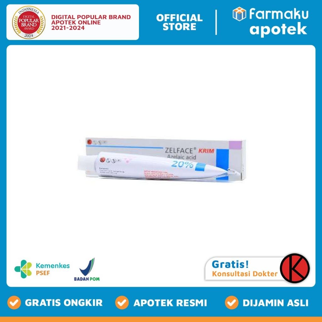 Zelface 20% Cream 10 gr - BYM