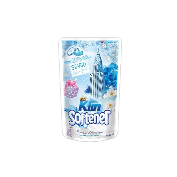 SOKLIN SOFTENER BLUE POUCH 820 ML