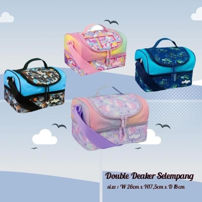 Lunch Bag Smiggle Double Decker 7759