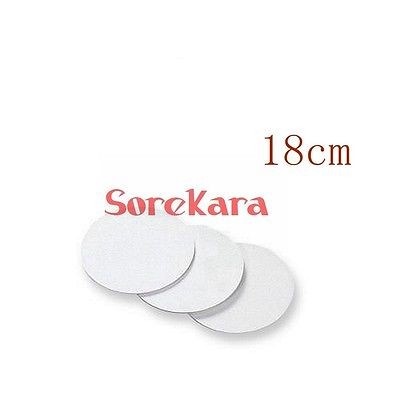 100pcs Quantitative Filter Paper 18cm Low Speed Lab Filtration