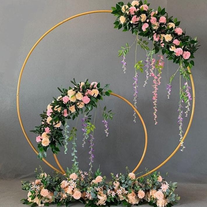 backdrop double circle
