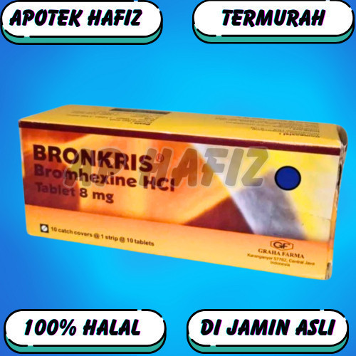 GRAHA BRONKRIS 8 MG TAB  - 100's