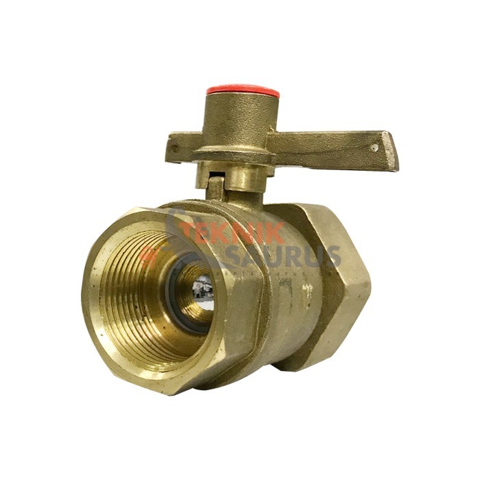 Brass Lockable Valve 1 Inchi
