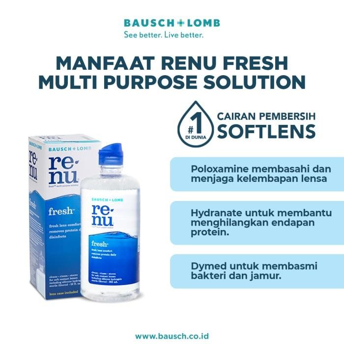 Renu Fresh Multi-Purpose Solution Cairan Softlense 355 Ml