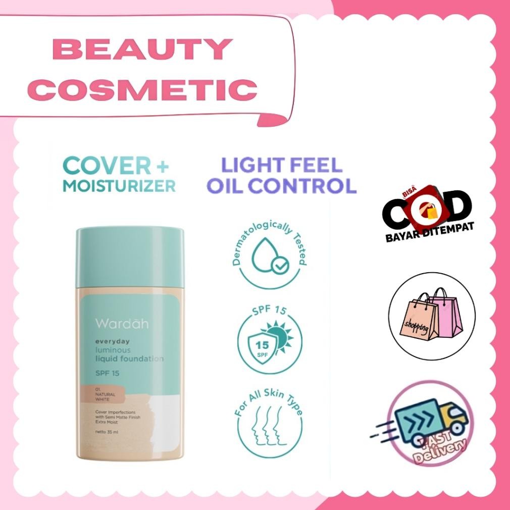 Wardah Everyday Luminous Liquid Foundation