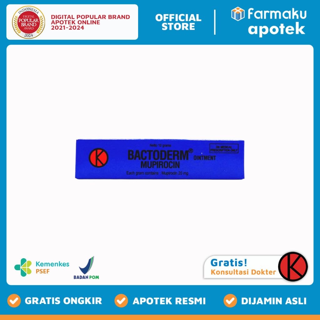 Bactoderm Ointment 10 gr - SLW