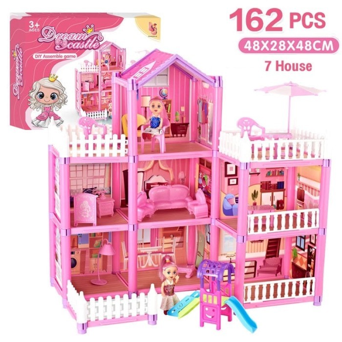 [ LittleFeetsy ] Removable Doll Castle