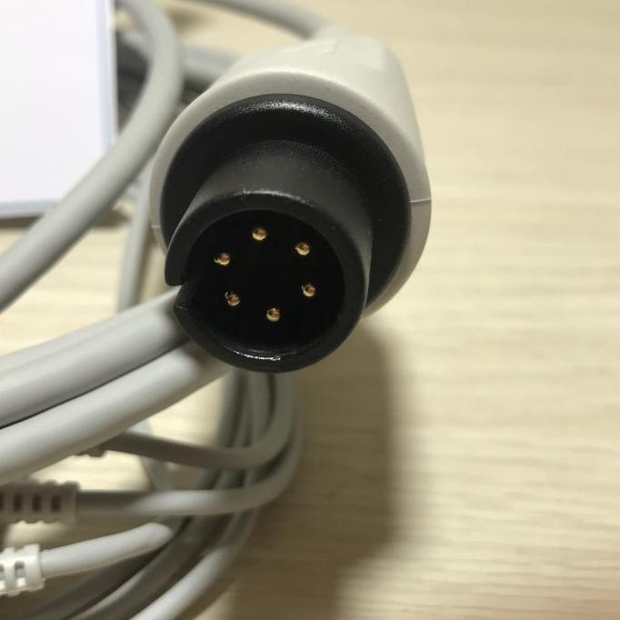 [ Mgd ] Kabel Ecg 6 Pin 5 Lead Snap