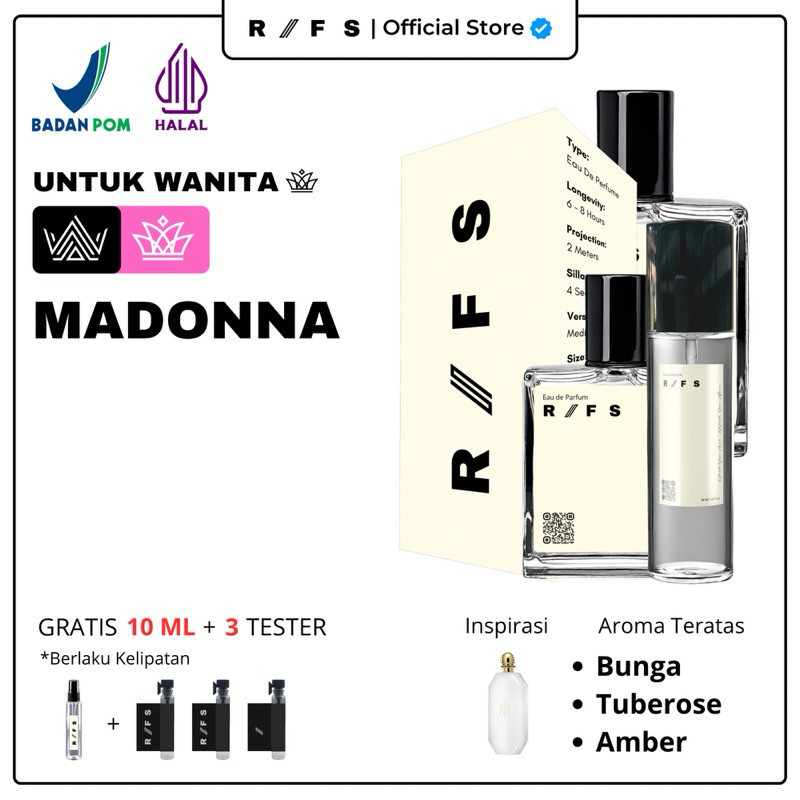 RIFS - Madonna EDP Extrait de Parfum Dupe