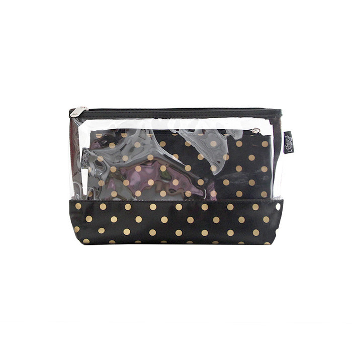Clear Pouch Collection - Polkadot
