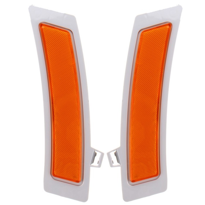 Front Bumper Amber Side Marker Reflector Left Right For BMW