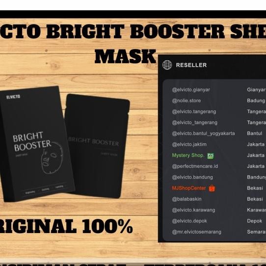 Eicto Bright Booster Sheet Mask