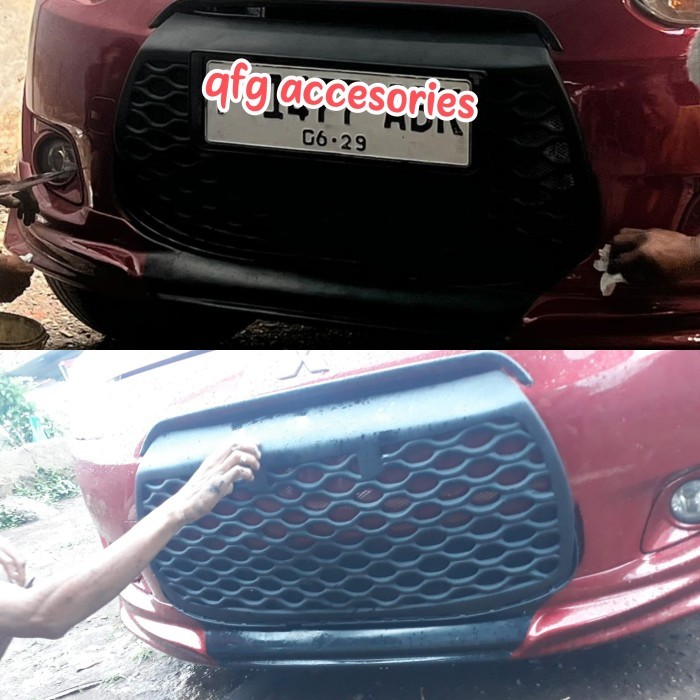 grill custom mitshubisi mirage