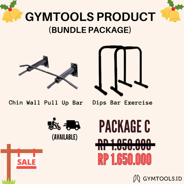 Termurah Package C (Lebert Equalizer + Pull Up Bar)