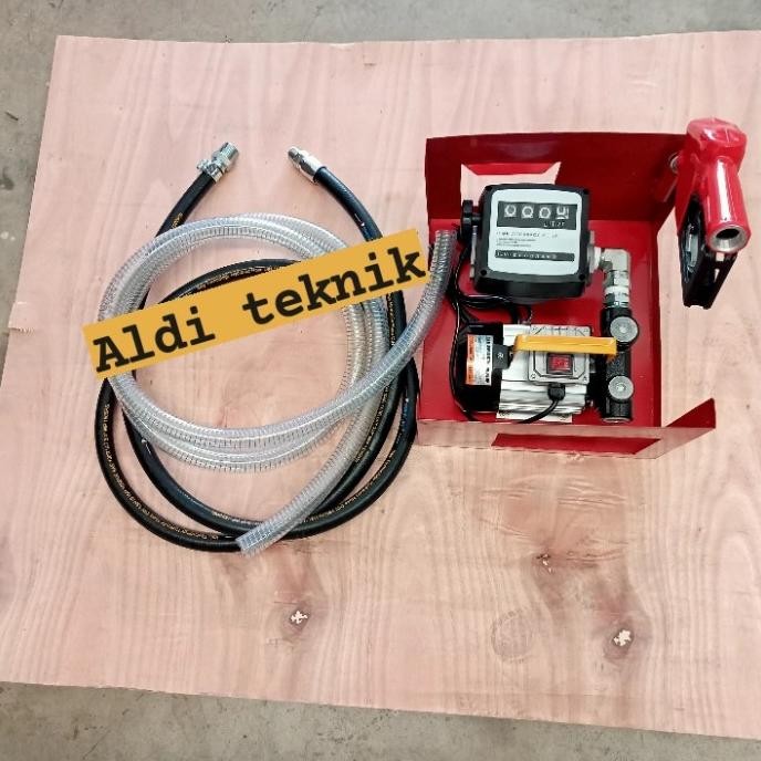 FLOW Meter MINYAK SOLAR SET//pompa Transfer BBM.